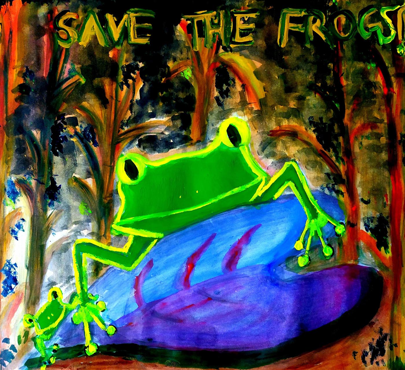 Mst. Suraiya Khatun Nupur Bangladesh - 2021-save-the-frogs-art-contest