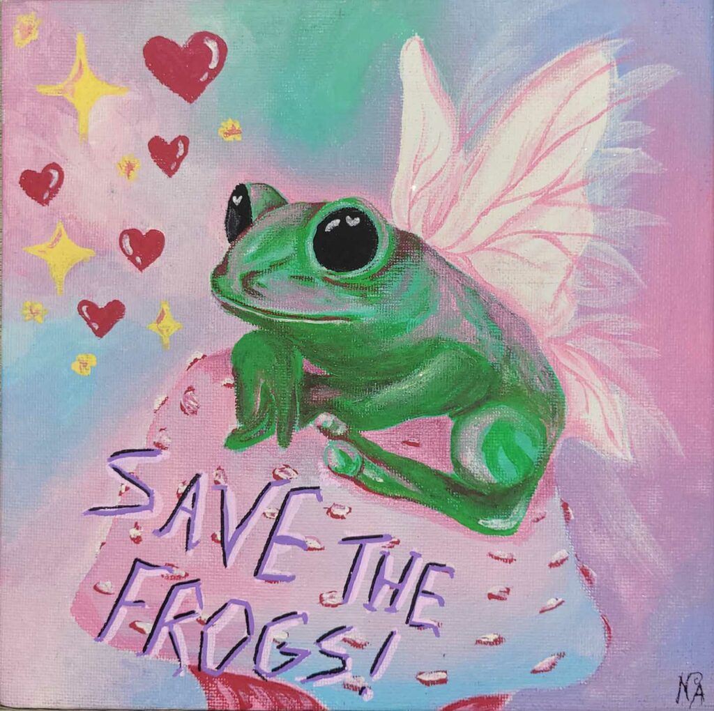Nadia Antao Portugal 2023 save the frogs art contest 1