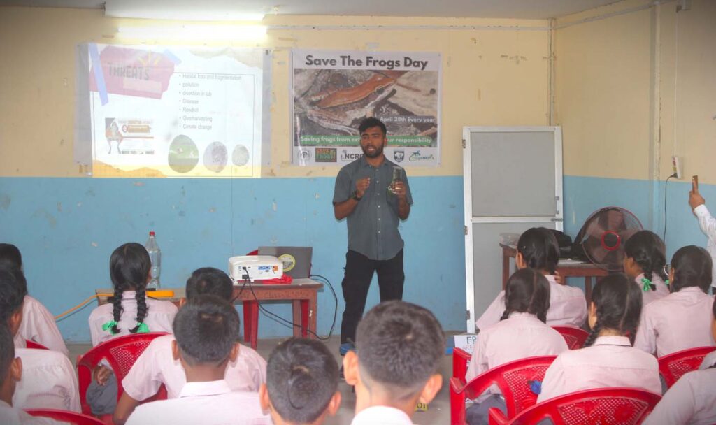 Nepal Conservation and Research Center Bishal Neupane Save The Frogs Day 2024 01