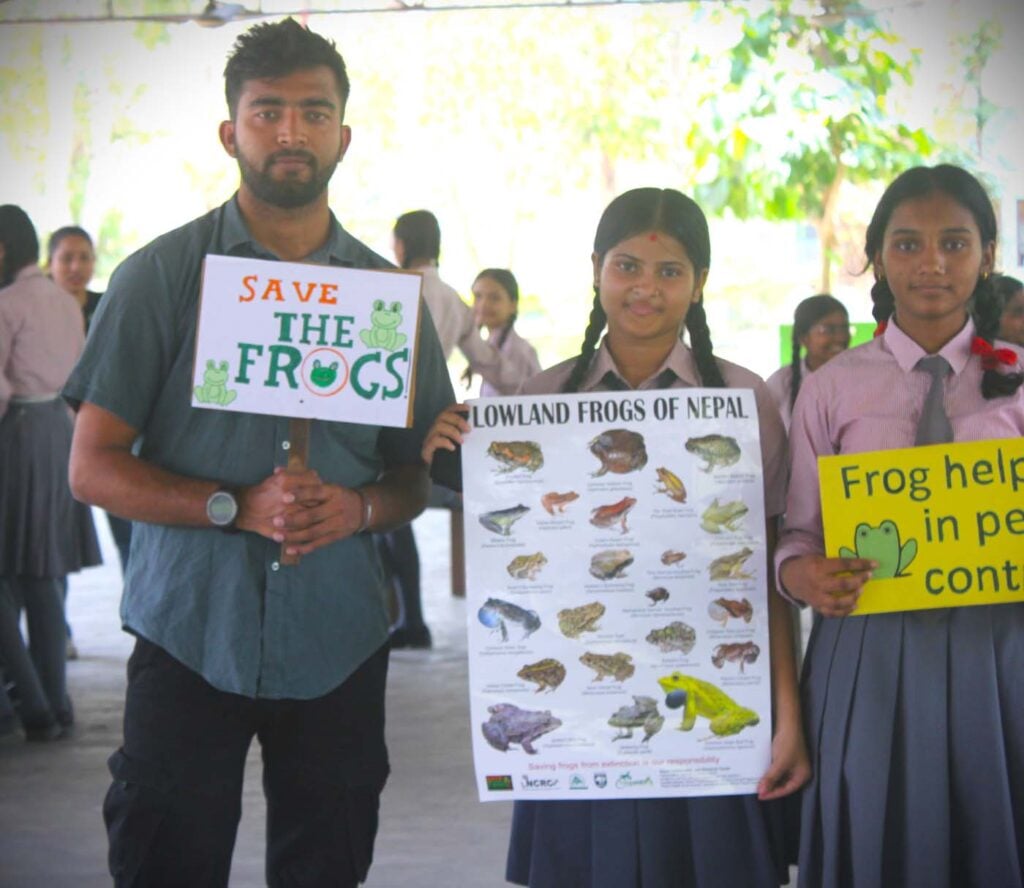 Nepal Conservation and Research Center - Bishal Neupane - Save The Frogs Day 2024