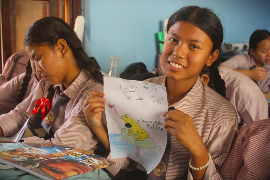 Nepal Conservation and Research Center Bishal Neupane Save The Frogs Day 2024 07