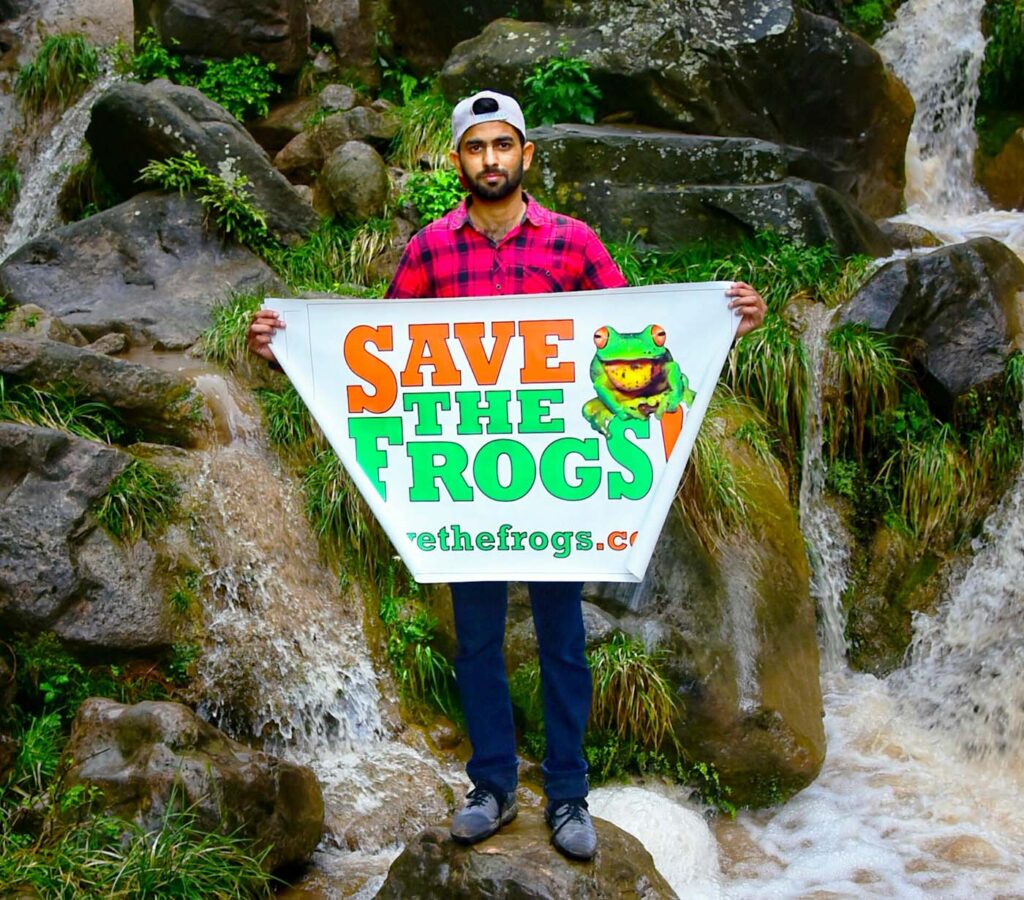 Pakistan Save The Frogs Day 2024 Punjab PMAS Arid University Ahmed Junaid Collection Field Day - 02
