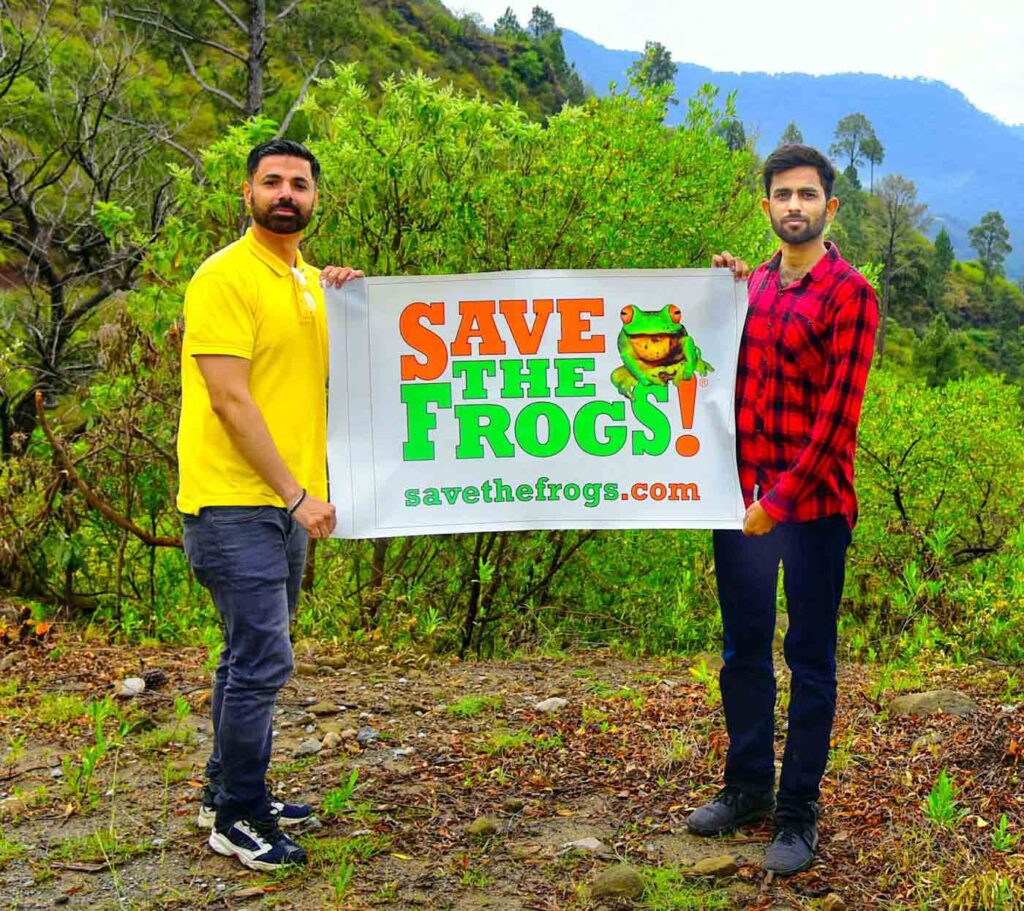 Pakistan Save The Frogs Day 2024 Punjab PMAS Arid University Ahmed Junaid Collection Field Day