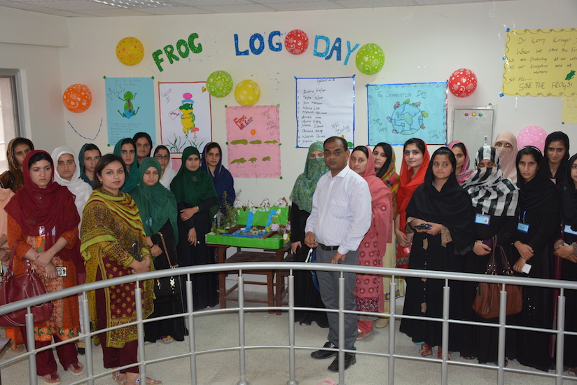 Save The Frogs Day at Women University of Azad Jammu and Kashmir