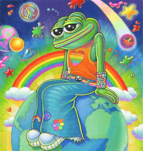Pepe The Frog - Matt Furie - Peace