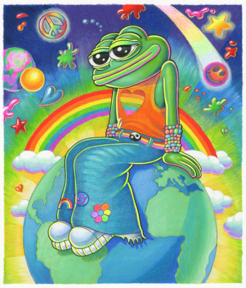 Pepe The Frog - Matt Furie - World Peace
