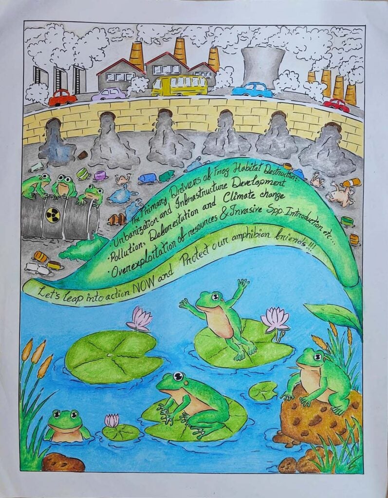 Bangladesh - University of Dhaka - Save The Frogs Day 2024
