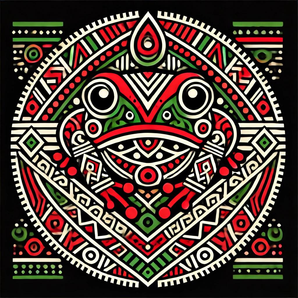 Save the frogs africa art kerry kriger dall e 2024 9a