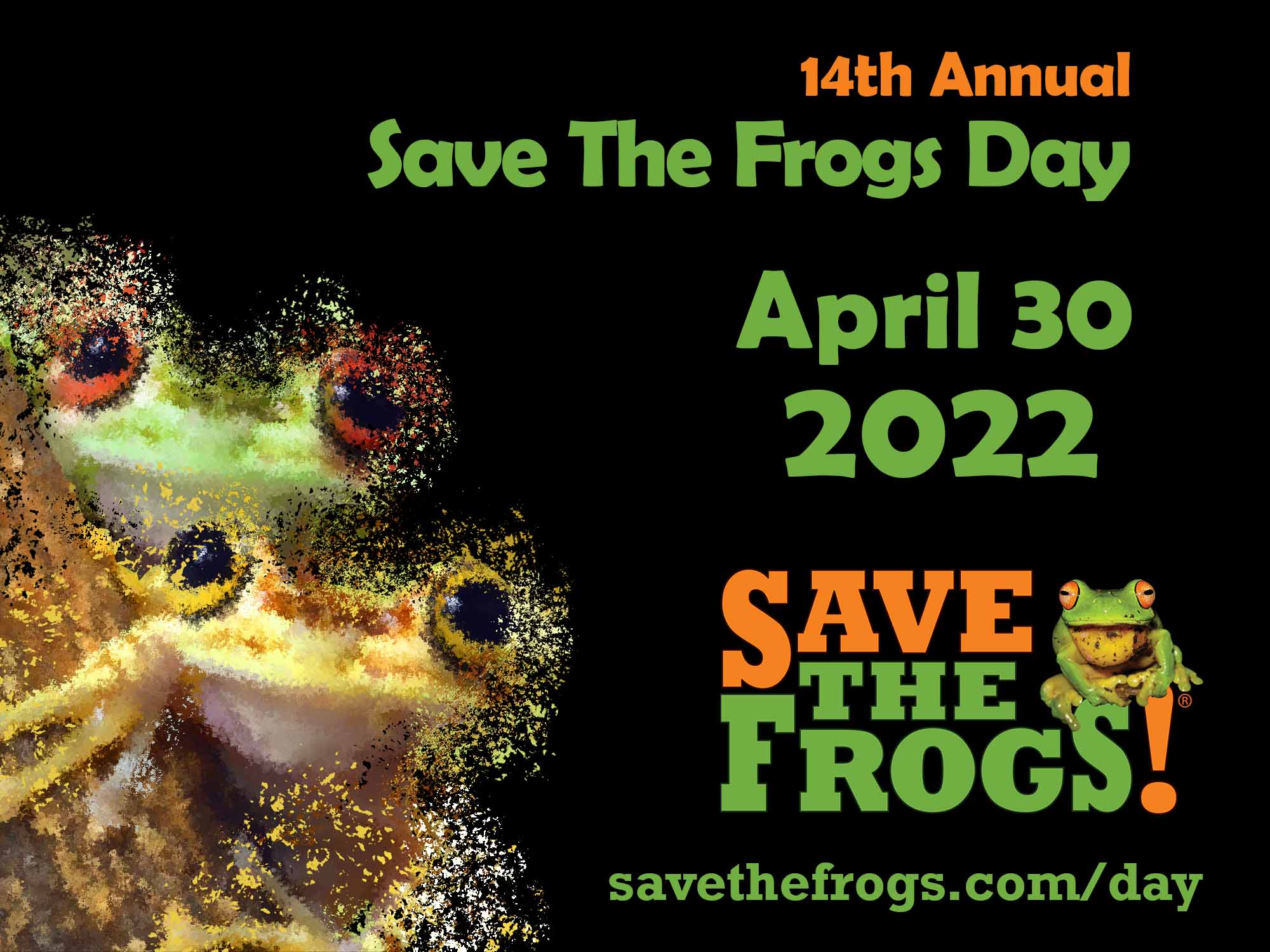 Save The Frogs Day 2022 Icon - YTP 1400