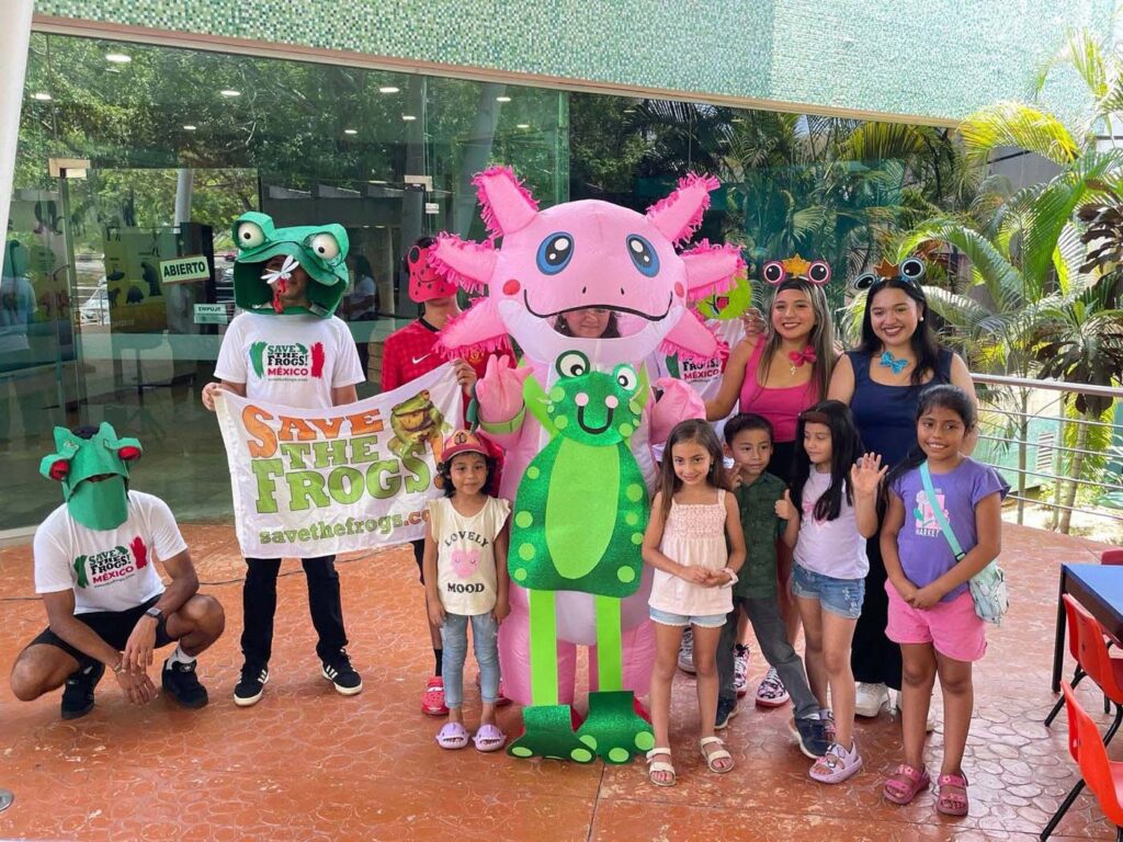 Save The Frogs Day 2025年国际两栖动物保护工作-Villahermosa Tabasco Mexico