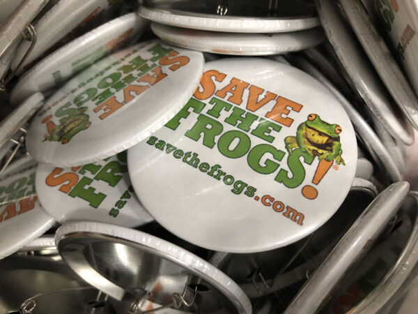 Save The Frogs Pins Buttons 4 1400 1