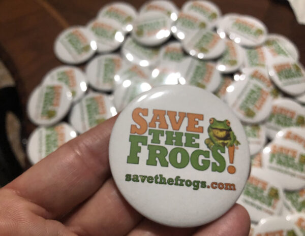 Save The Frogs Pins Buttons 8 1400 1