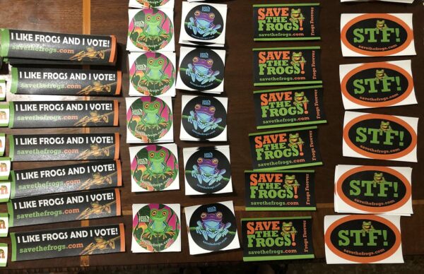 Save The Frogs Stickers 10 1400 1