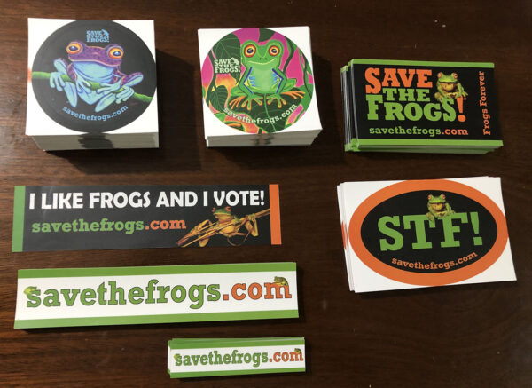 Save The Frogs Stickers 8 1400 1