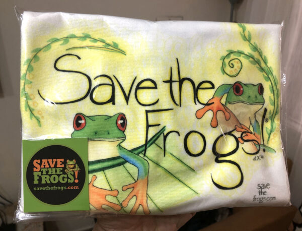 Save The Frogs Tote Bags Canvas Red Eyed Treefrogs 8 1400 1