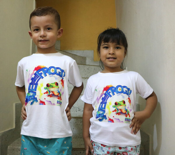 Chemises Arc-en-ciel Devant Devant Enfants 2 1400 1