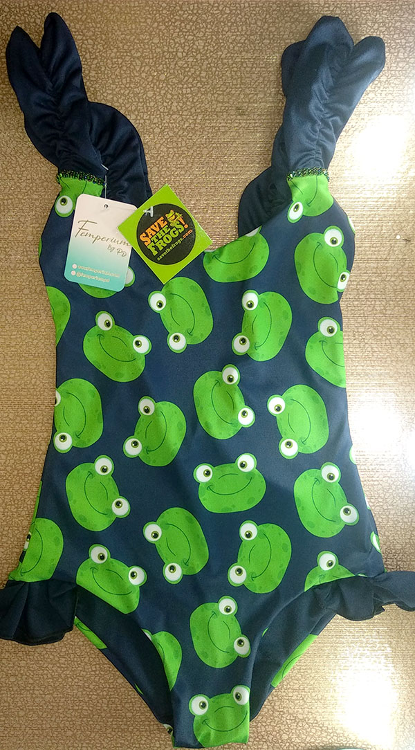 Swimwear One Piece Happy Frogs Kids 1 1