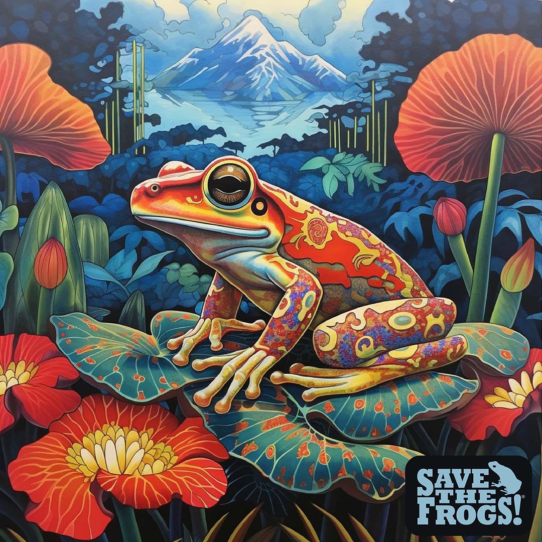 Taiwanese Frog Art - Midjourney Kerry Kriger