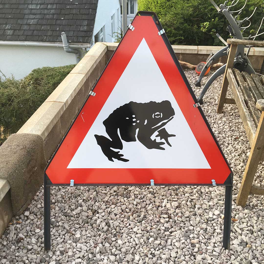 Toad Patrol UK Sign