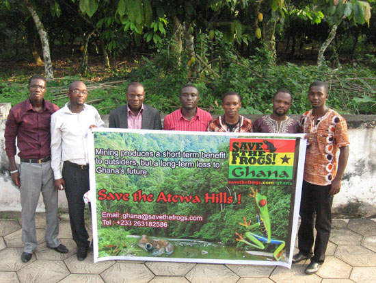 Save The Frogs Day 2013 at Atewa, Ghana