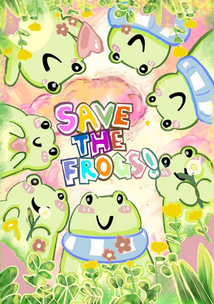 WanLing Carolyne Xia,新加坡2025年拯救青蛙艺术大赛决赛入围者