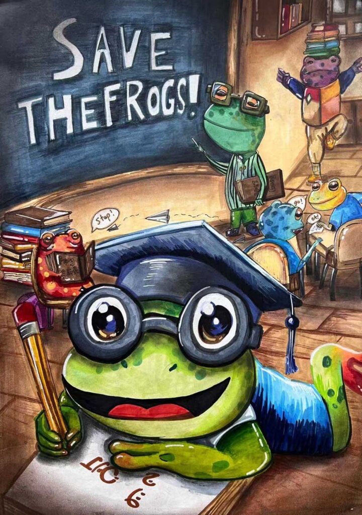XUANRUI-JIANG-Singapore-2025-Save-The-Frogs-Art-Contest-Finalist-With-Extra-Honors
