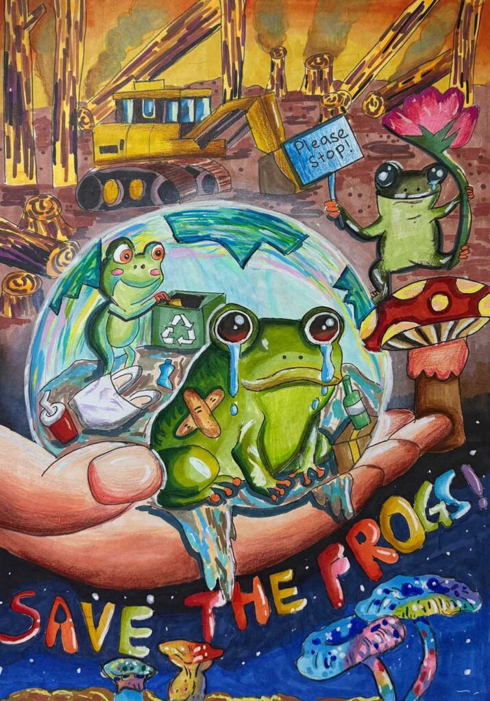 2025年新加坡新慧恒拯救青蛙艺术大赛决赛入围者