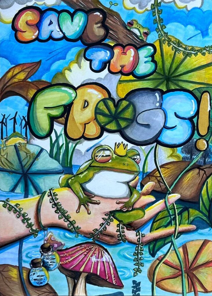 吴怡璇,2025年新加坡拯救青蛙艺术大赛决赛入围者