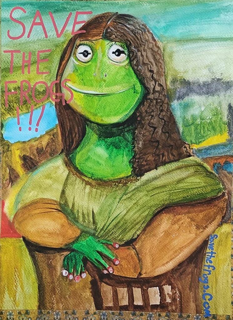 Yueer Sophia Liu USA 2023 save the frogs art contest
