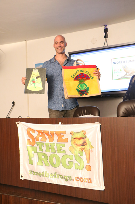 india save the frogs world summit 2019 kolkata kerry kriger