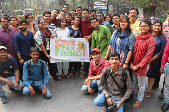 india save the frogs world summit 2019 kolkata group