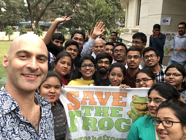 save the frogs world summit india