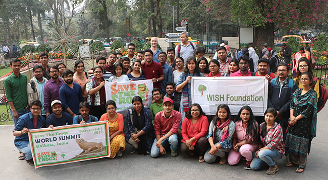 india save the frogs world summit 2019 kolkata group