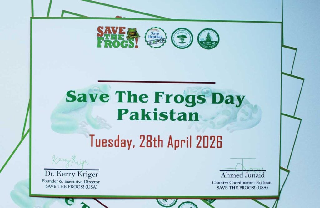 Pakistan Ghs Bilalabad Day 1 Save The Frogs Day 2026 Ahmed Junaid 37