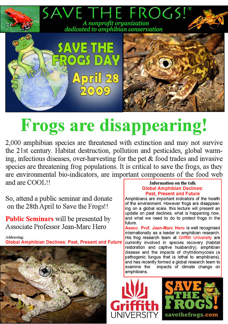 Save the frogs day 2009 currumbin wildlife sanctuary australia marc hero 3