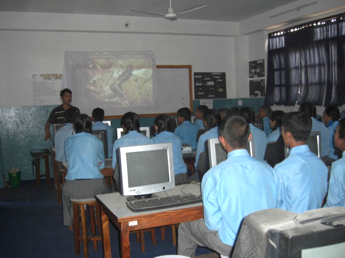 Save the frogs day 2009 everest english school of bhaktapur nepal 1