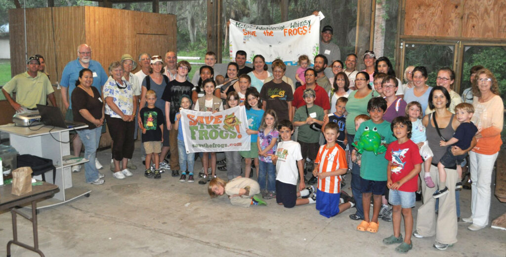 Save the frogs day 2011 fl avalon theisen 1 group 1920