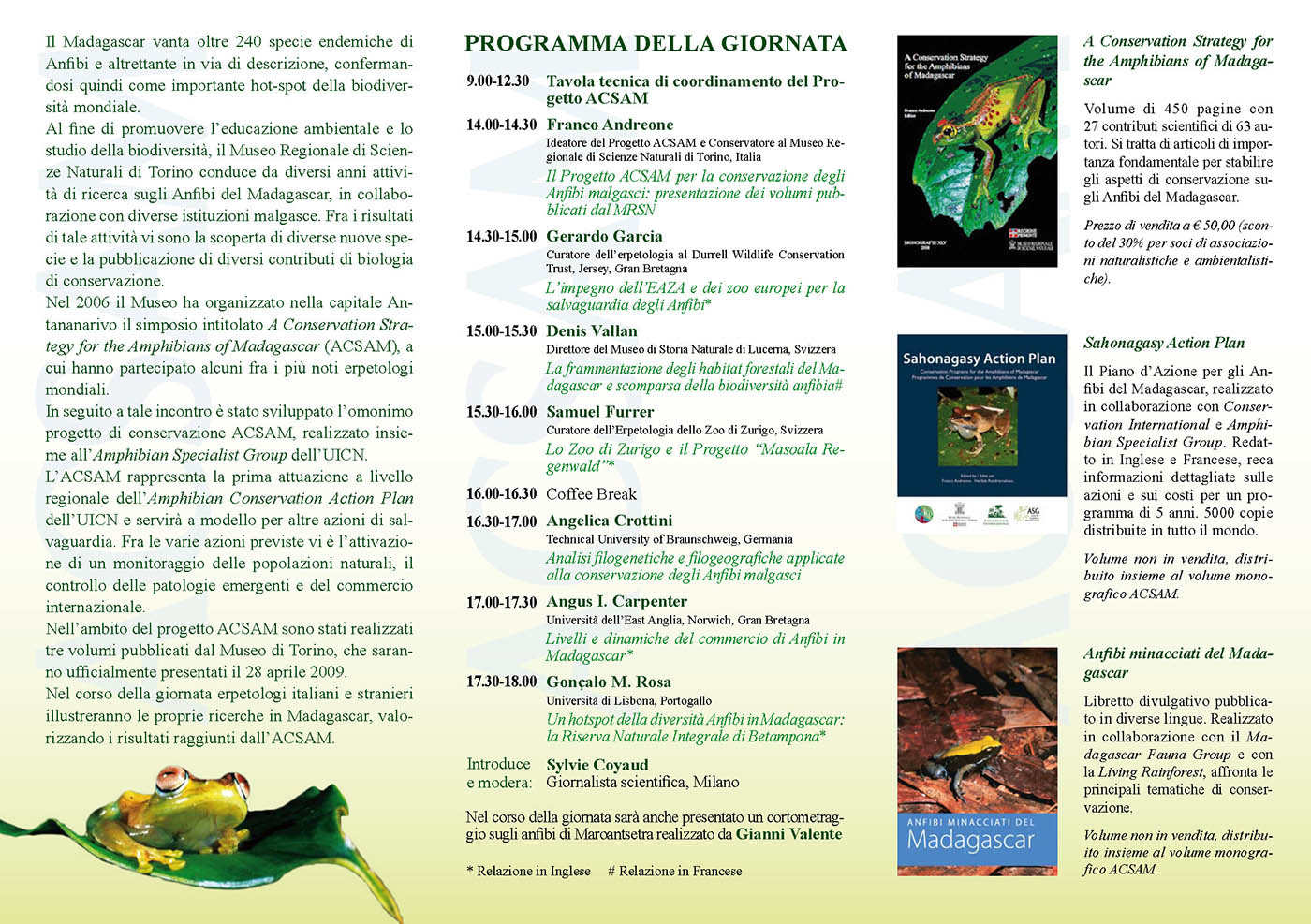 Save the frogs day franco andreone blog the frog page 2 1400