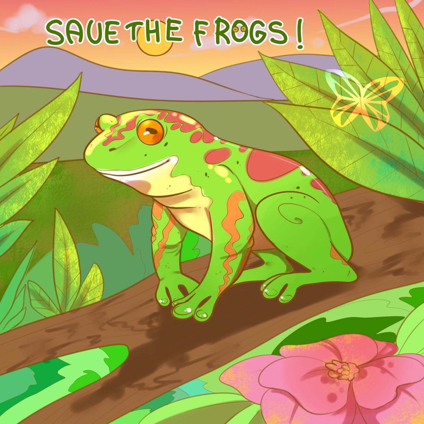 Хомета Екатерина Россия-2021-save-the-frogs-art-contest-1